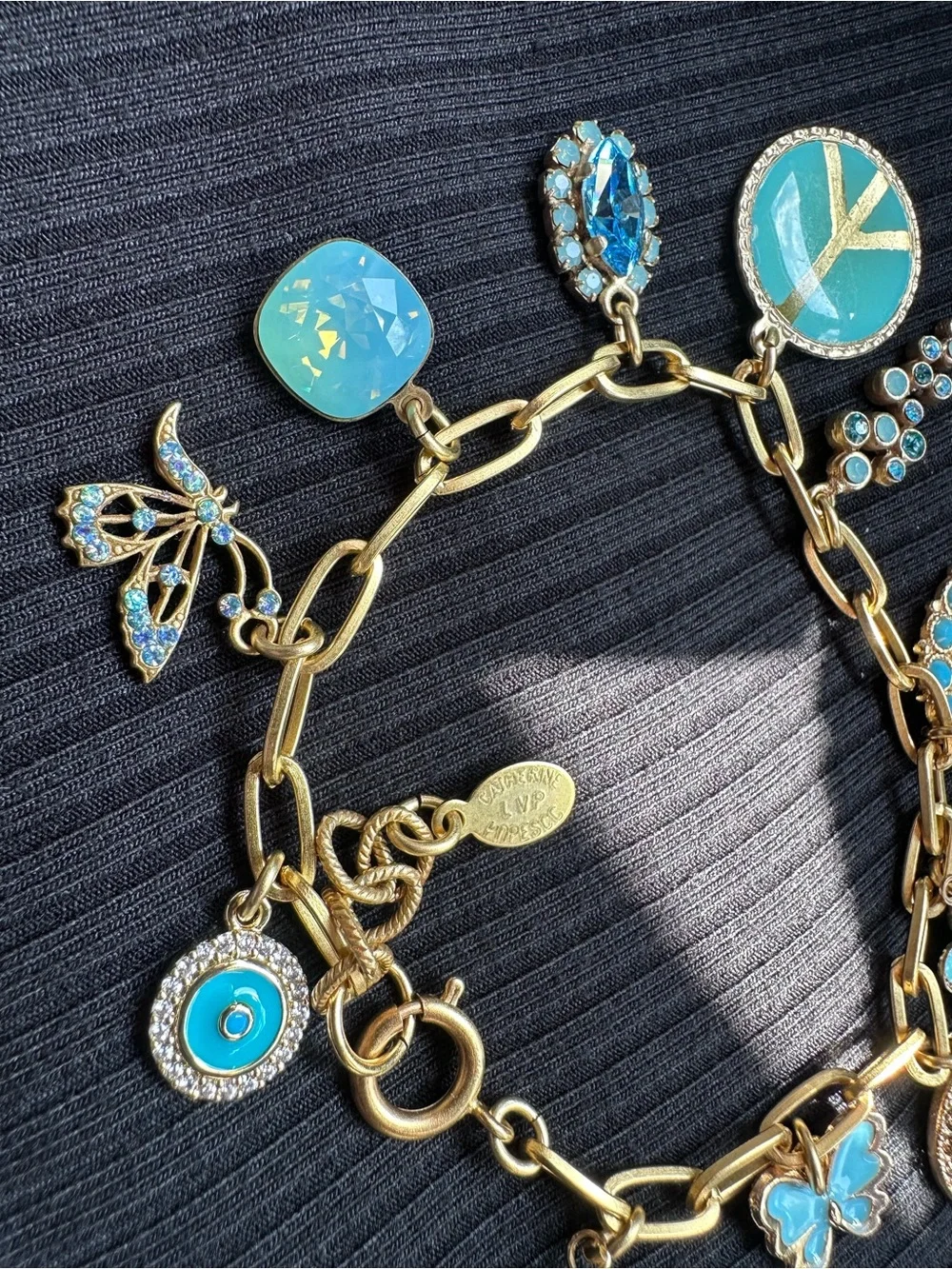 Brand New Catherine Popesco Charm Bracelet